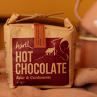 Harth Hot Chocolate with a hint of rose and cardamom